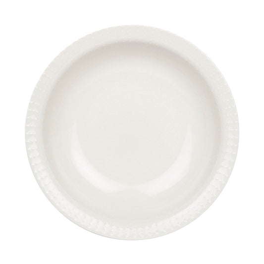 Aito syvä lautanen valkoinen 20cm