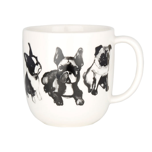 Mopsi ja Bulldog muki 3 dl