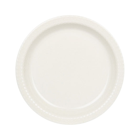 Aito leipälautanen valkoinen 18cm