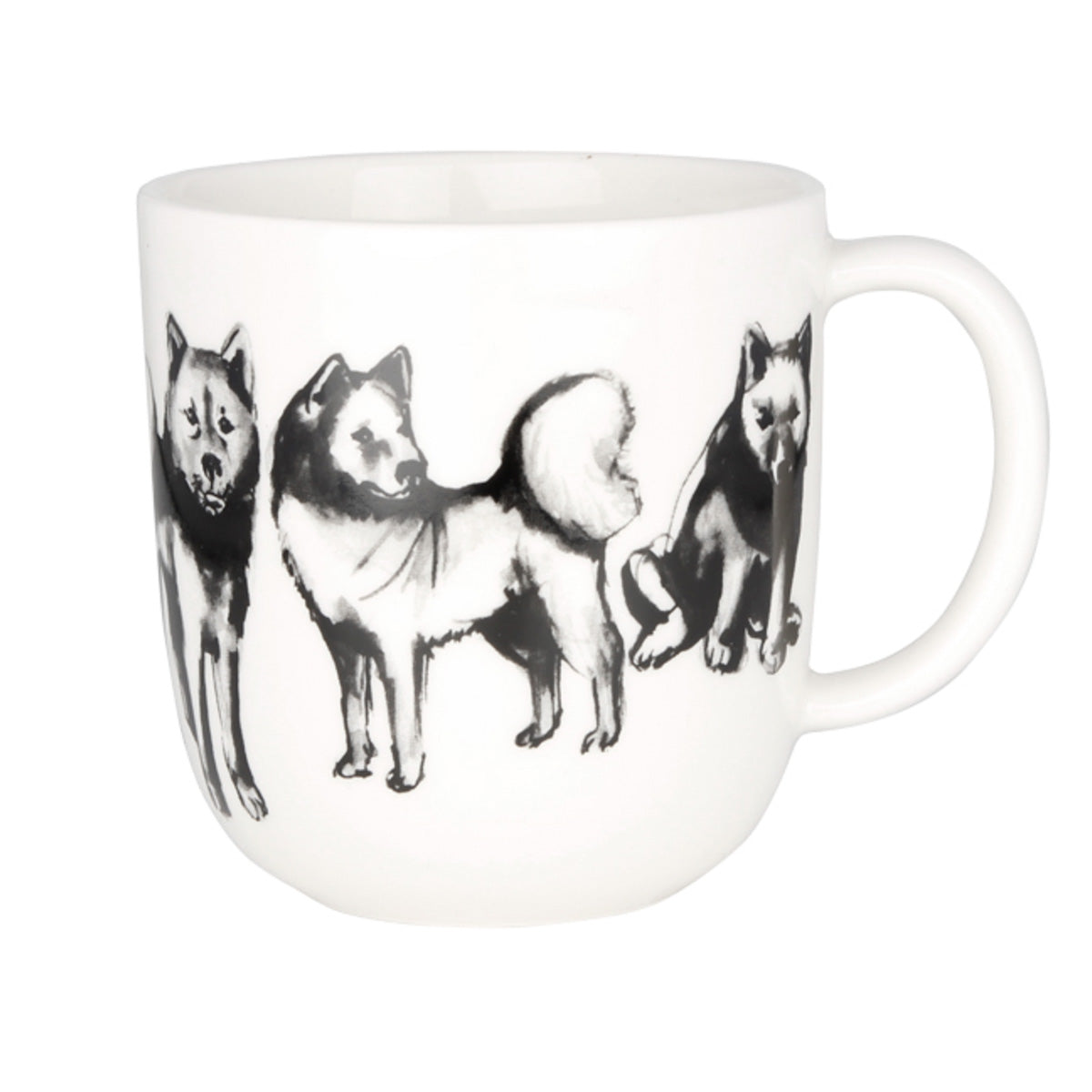 Suomenpystykorva  muki 3 dl