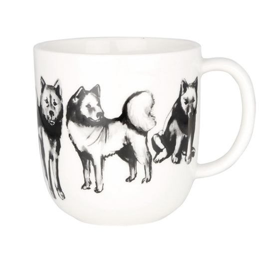 Suomenpystykorva  muki 3 dl