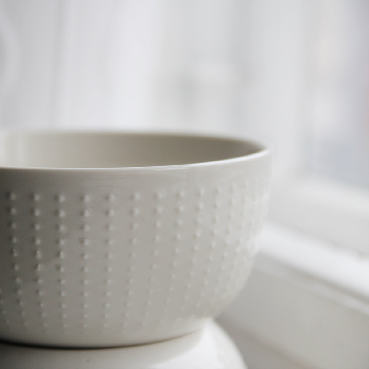 Genuine bowl white 6dl