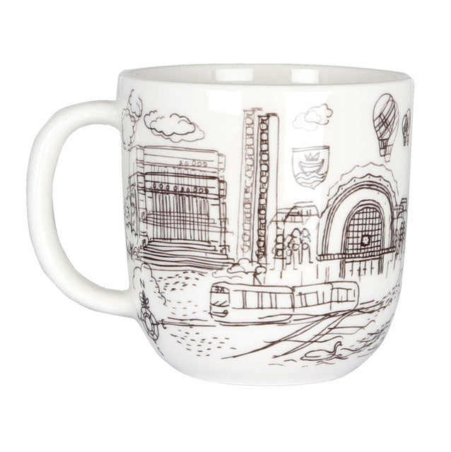 The birth of the world mug 3 dl
