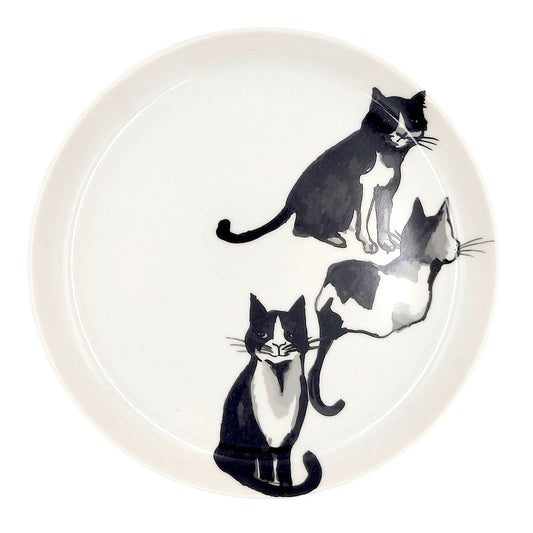Cat friend plate 19 cm
